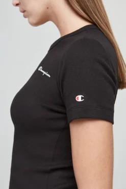 Vestido Cenido Con Logotipo Pequeno
