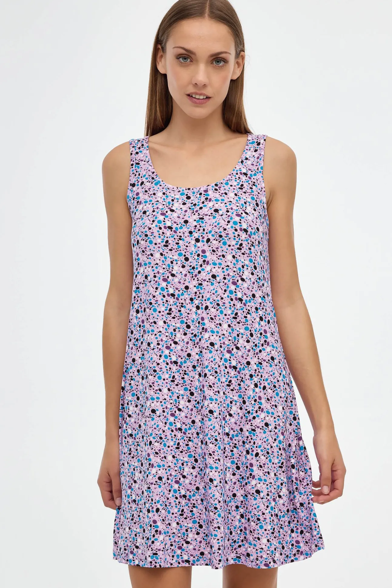 Vestido Con Estampado