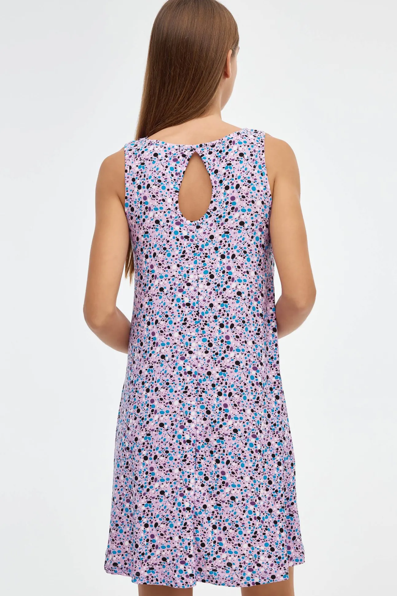 Vestido Con Estampado