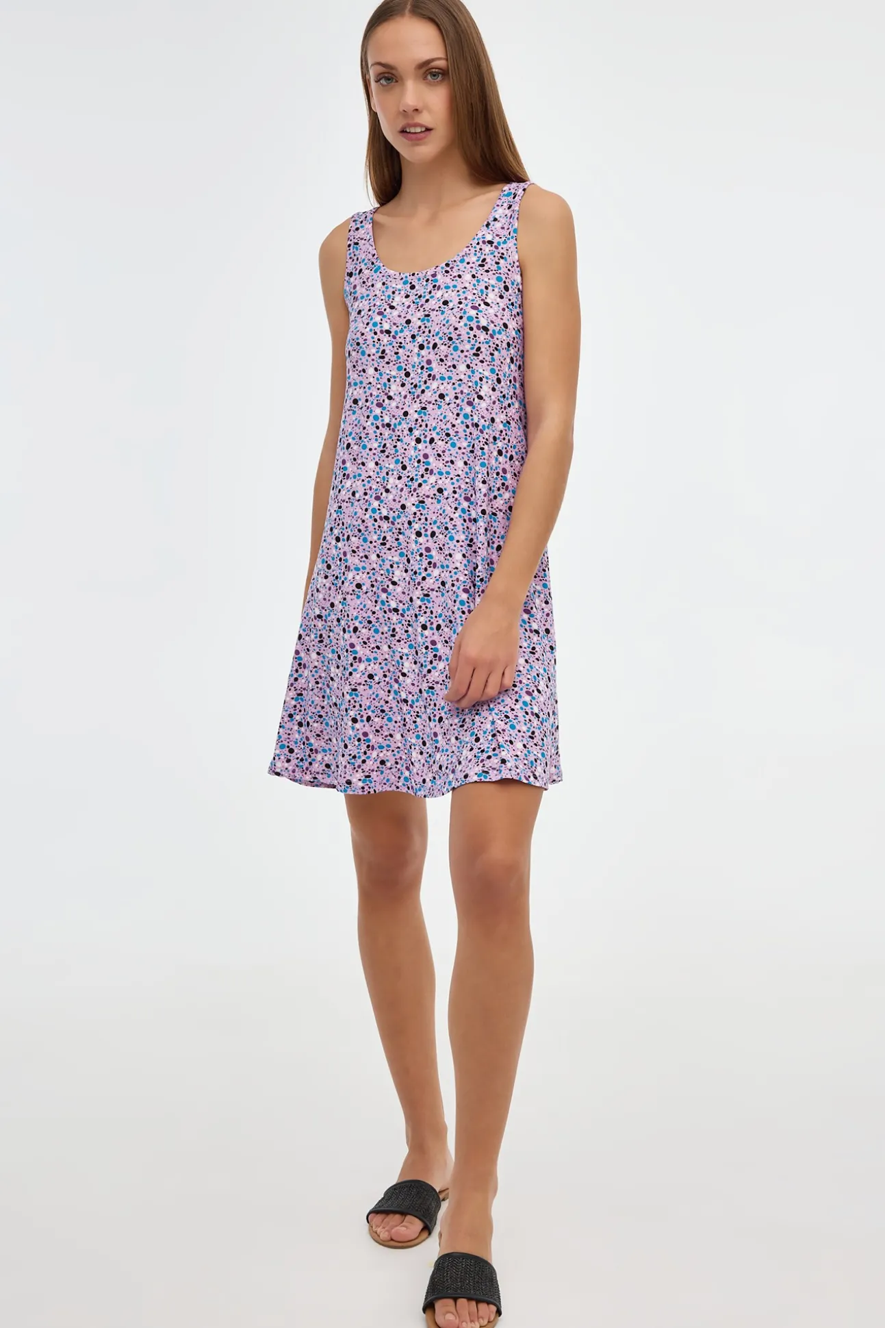 Vestido Con Estampado