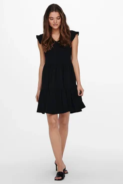 Vestido Con Volantes