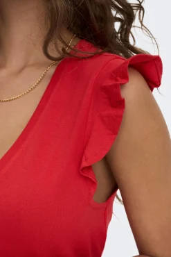 Vestido Con Volantes