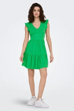 Vestido Con Volantes