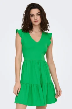 Vestido Con Volantes