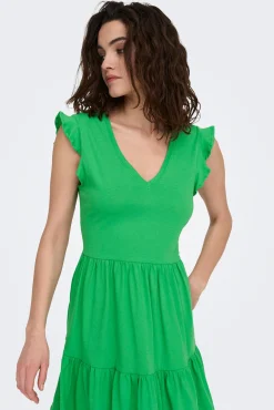 Vestido Con Volantes