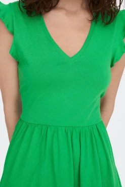 Vestido Con Volantes