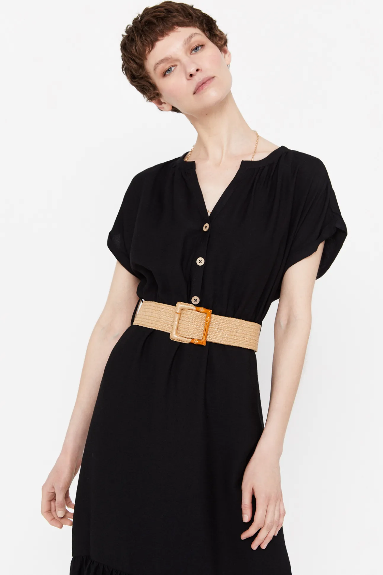 Vestido Confort Cinturon