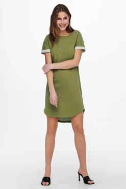 Vestido Corto Asimetrco