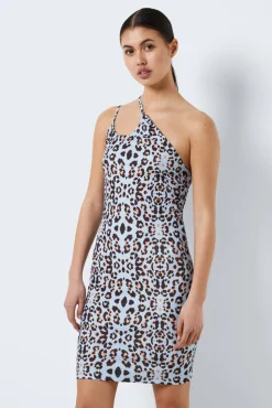 Vestido Corto Asimetrico