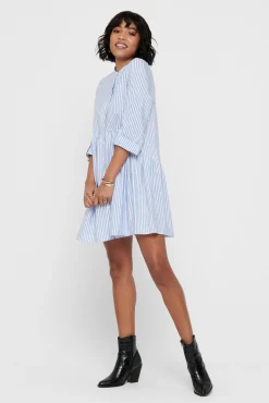 Vestido Corto Camisero