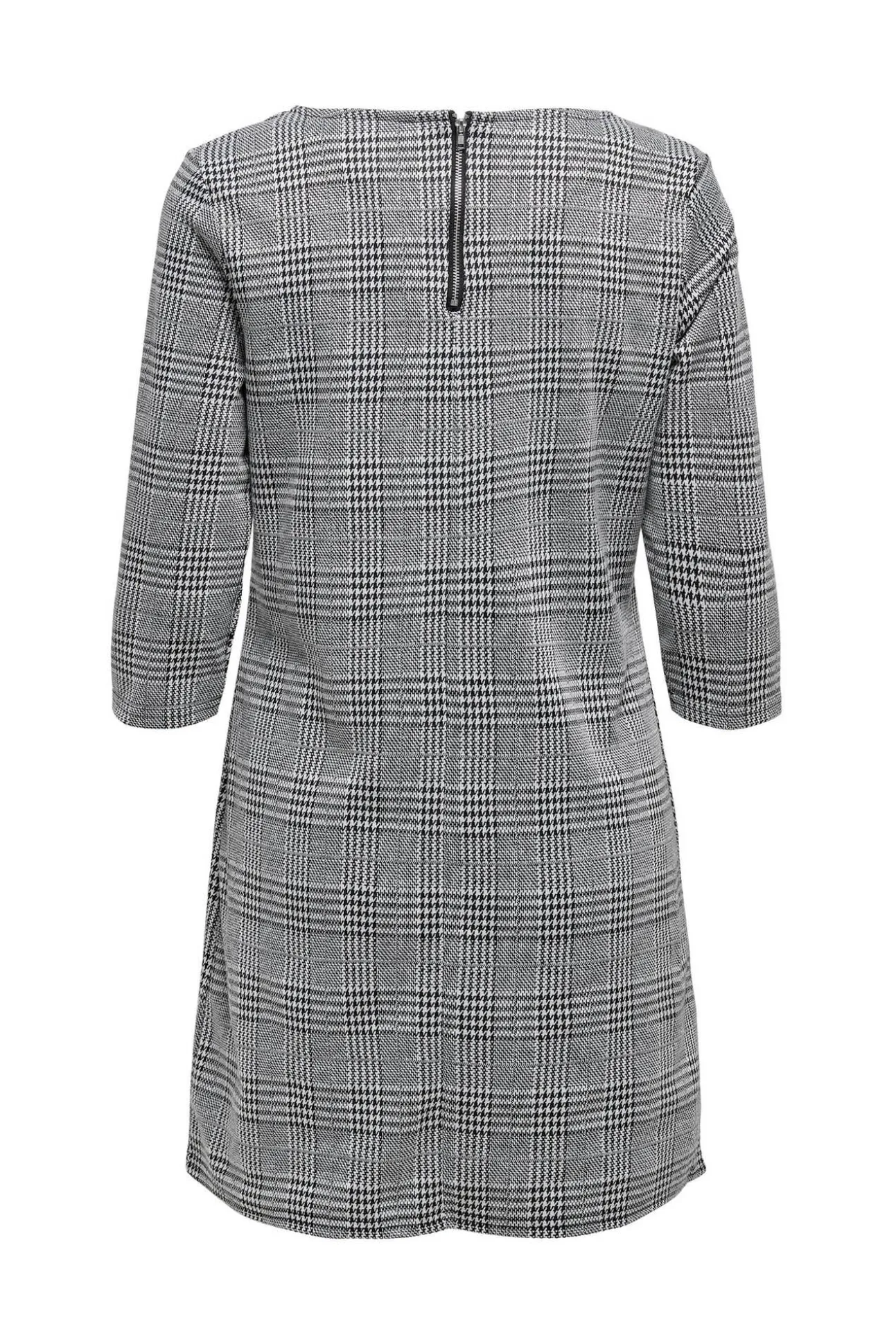 Vestido Corto Con Magas 3/4
