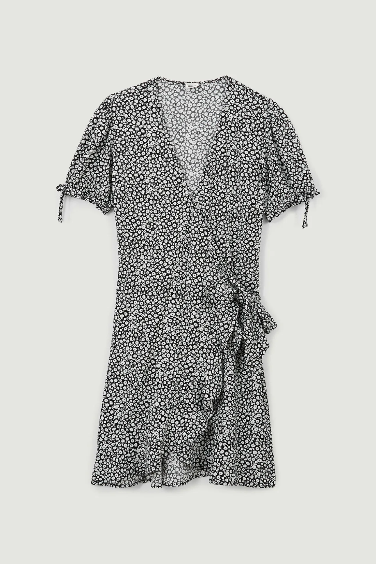 Vestido Corto Cruzado