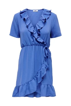 Vestido Corto Cruzado