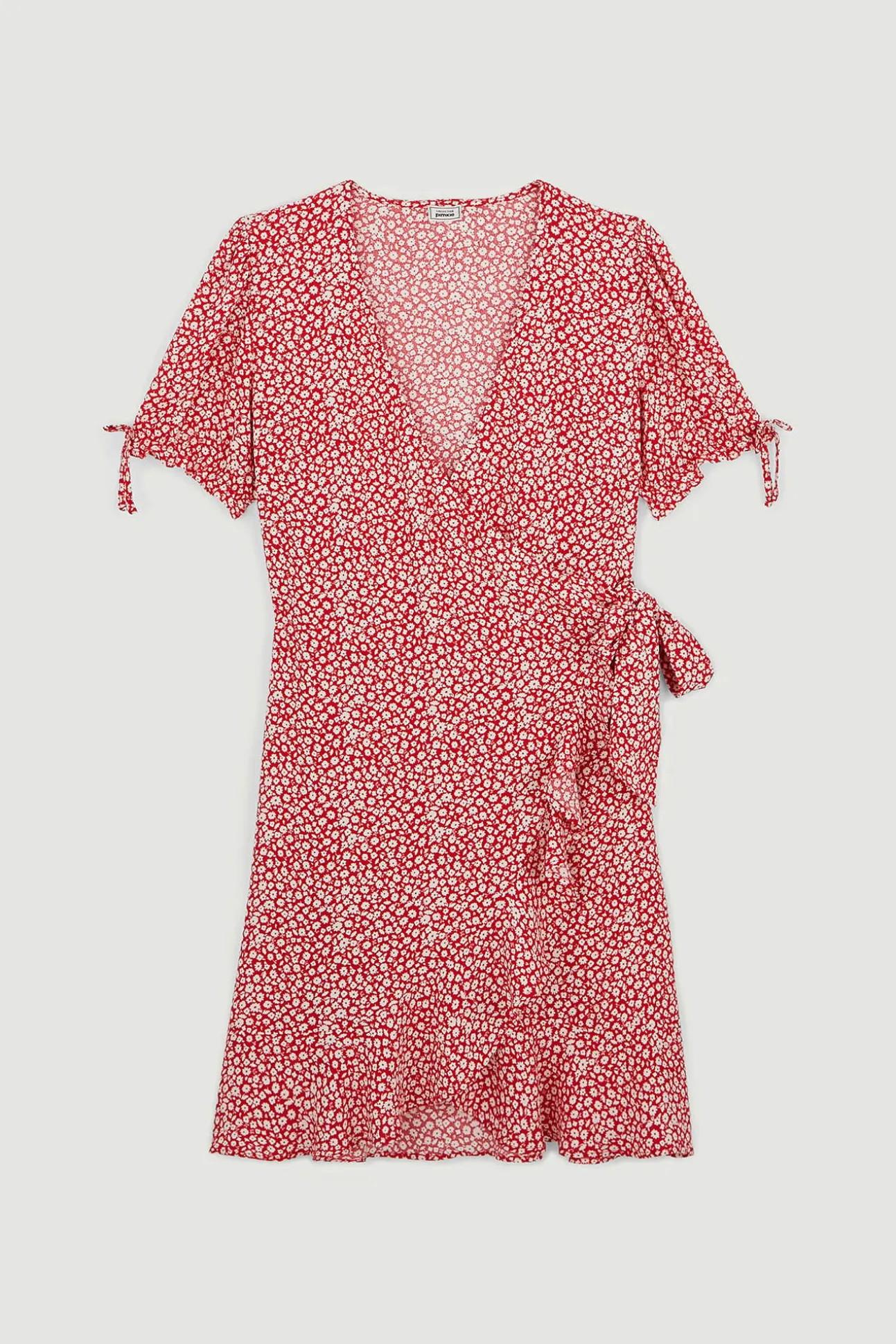 Vestido Corto Cruzado