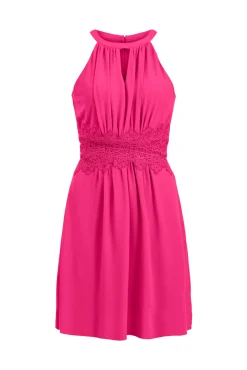 Vestido Corto Cuello Halter