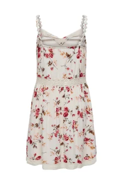 Vestido Corto Cuello Pico