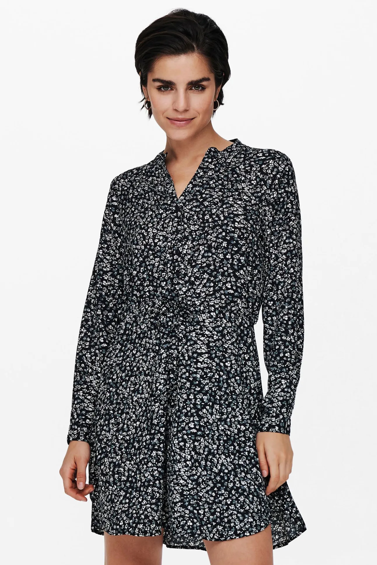 Vestido Corto De Corte Tunica