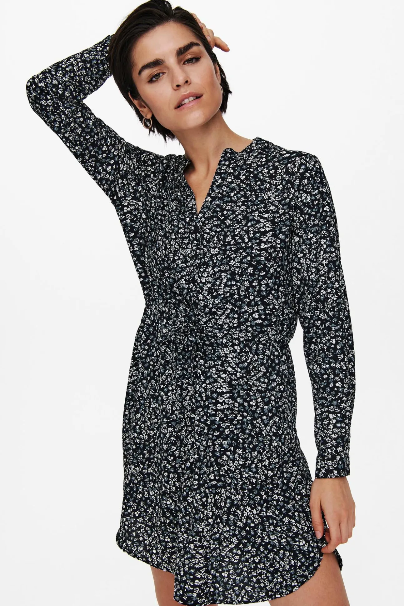 Vestido Corto De Corte Tunica