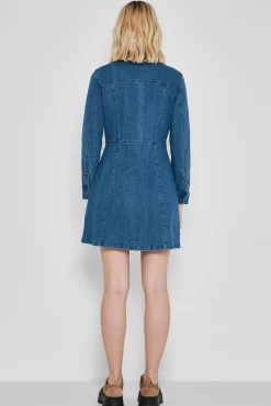 Vestido Corto Denim