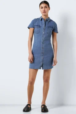 Vestido Corto Denim