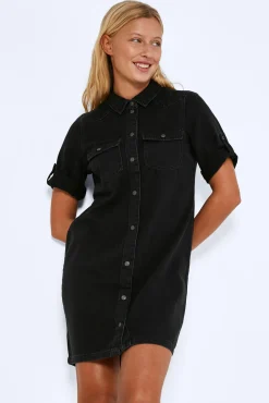 Vestido Corto Denim