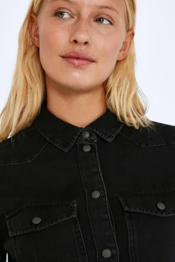 Vestido Corto Denim