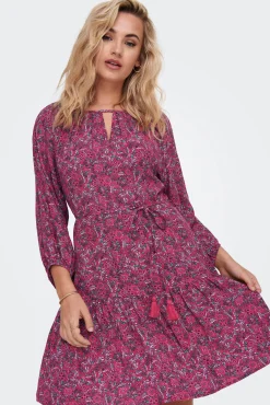 Vestido Corto Estampado