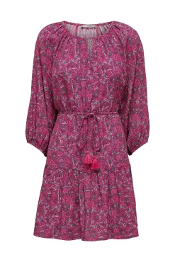 Vestido Corto Estampado