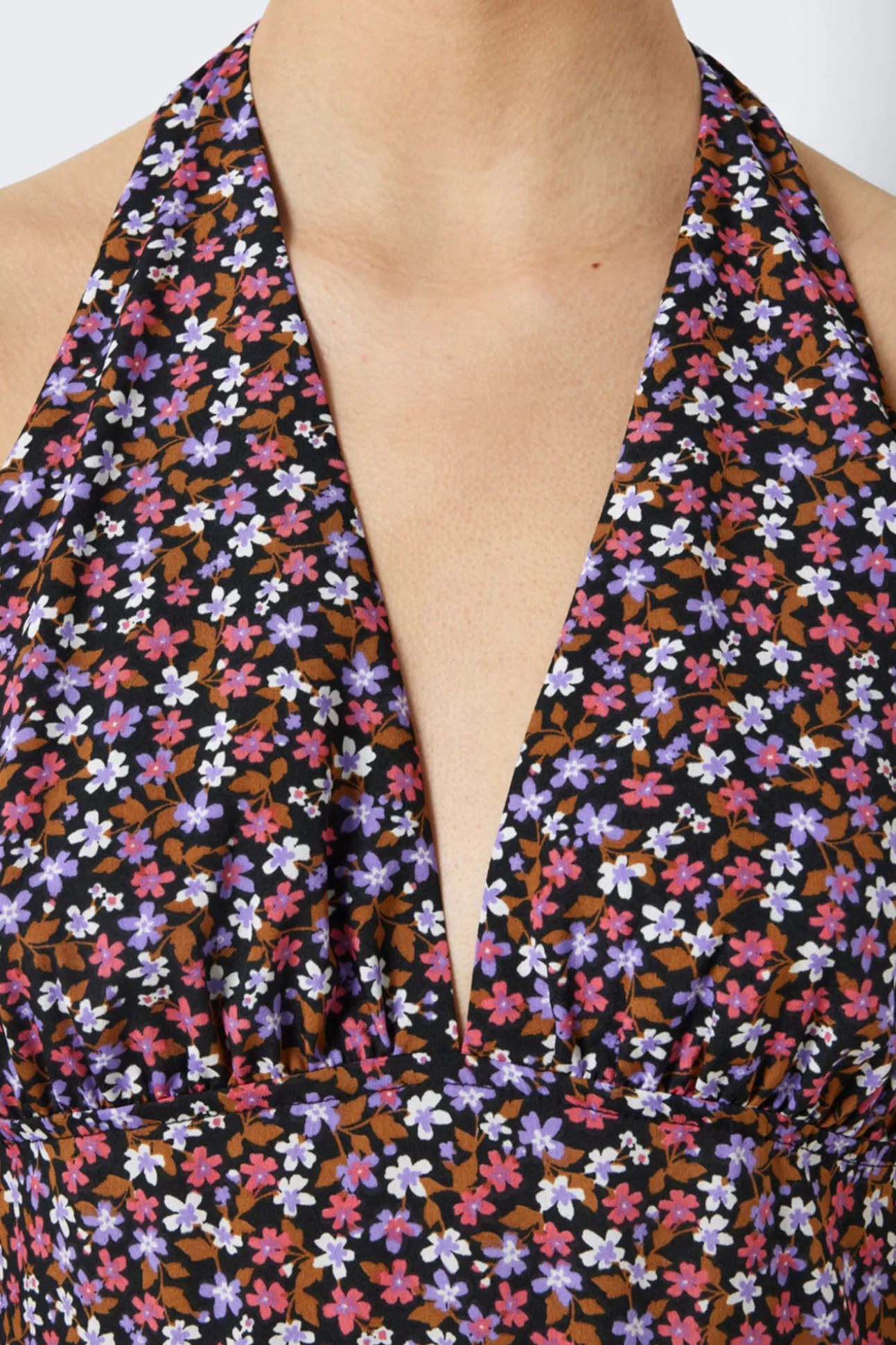 Vestido Corto Estampado