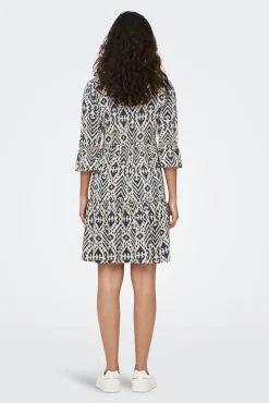 Vestido Corto Estampado