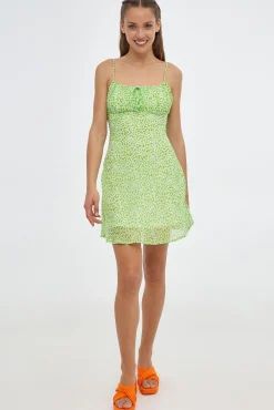 Vestido Corto Estampado