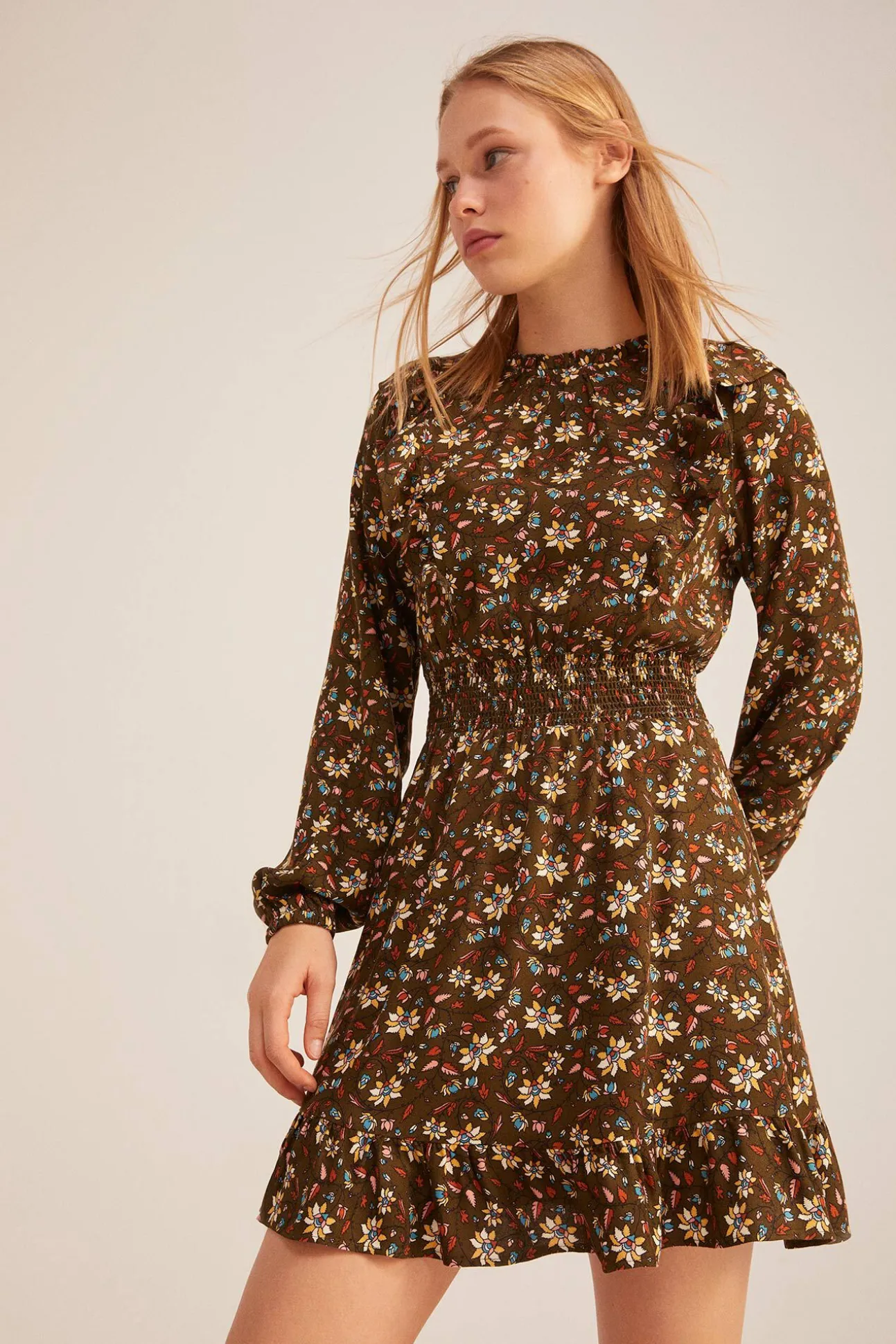 Vestido Corto Flor Indiana