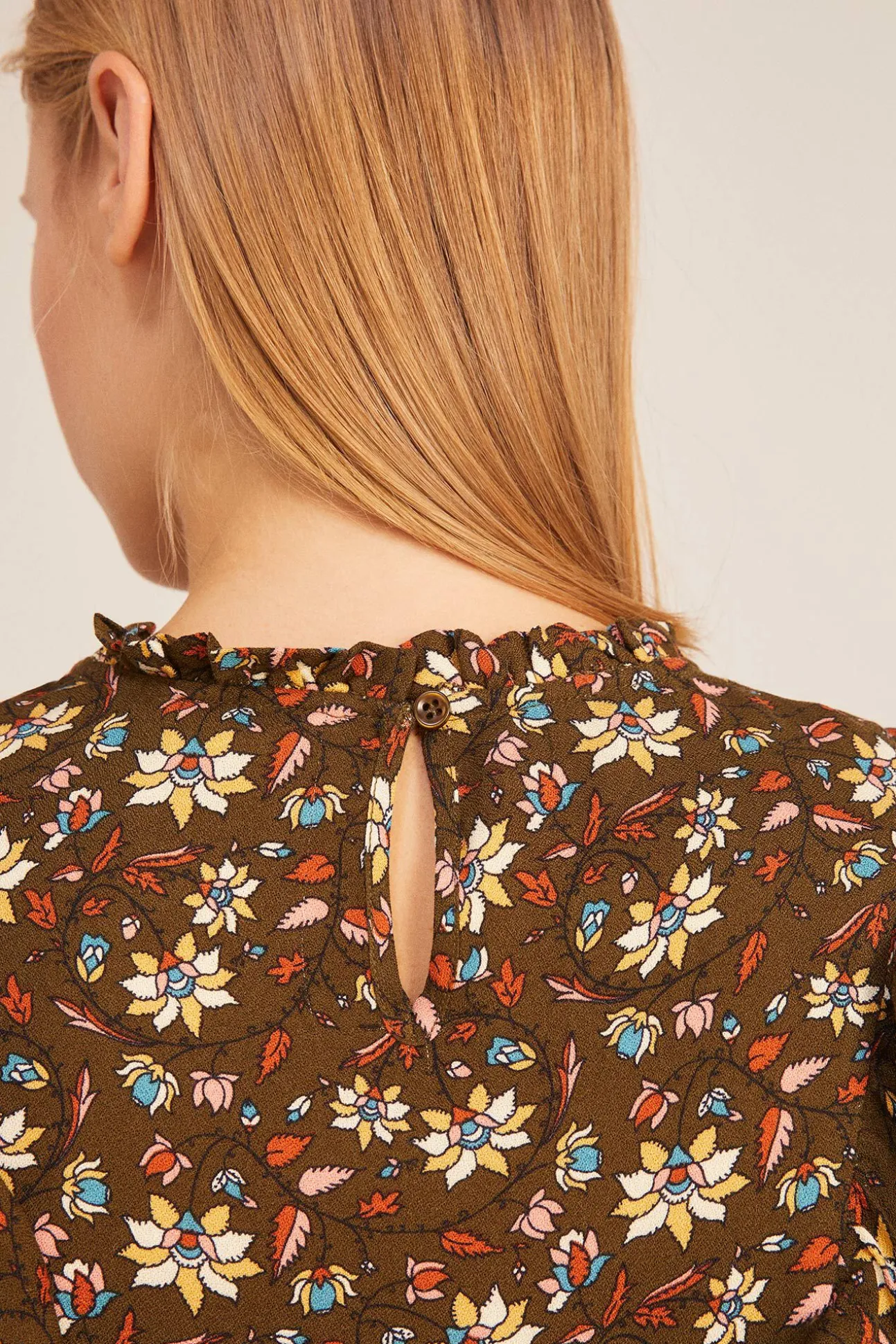 Vestido Corto Flor Indiana