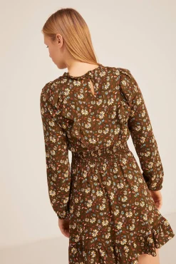 Vestido Corto Flor Indiana
