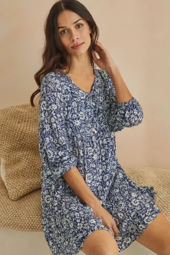 Vestido Corto Flores