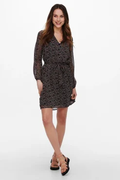 Vestido Corto Lazo