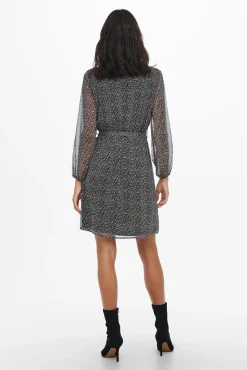 Vestido Corto Lazo
