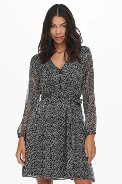Vestido Corto Lazo