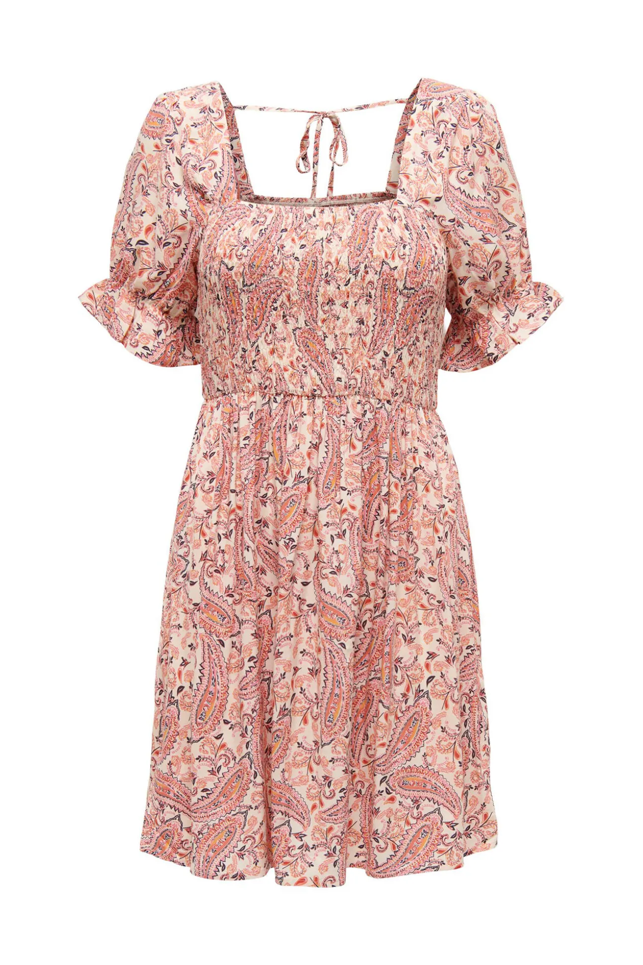 Vestido Corto Manga Corta