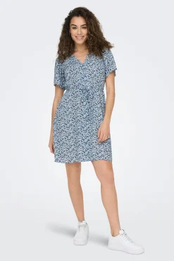 Vestido Corto Manga Corta