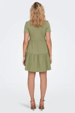 Vestido Corto Manga Corta