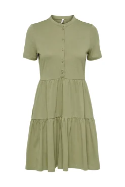 Vestido Corto Manga Corta