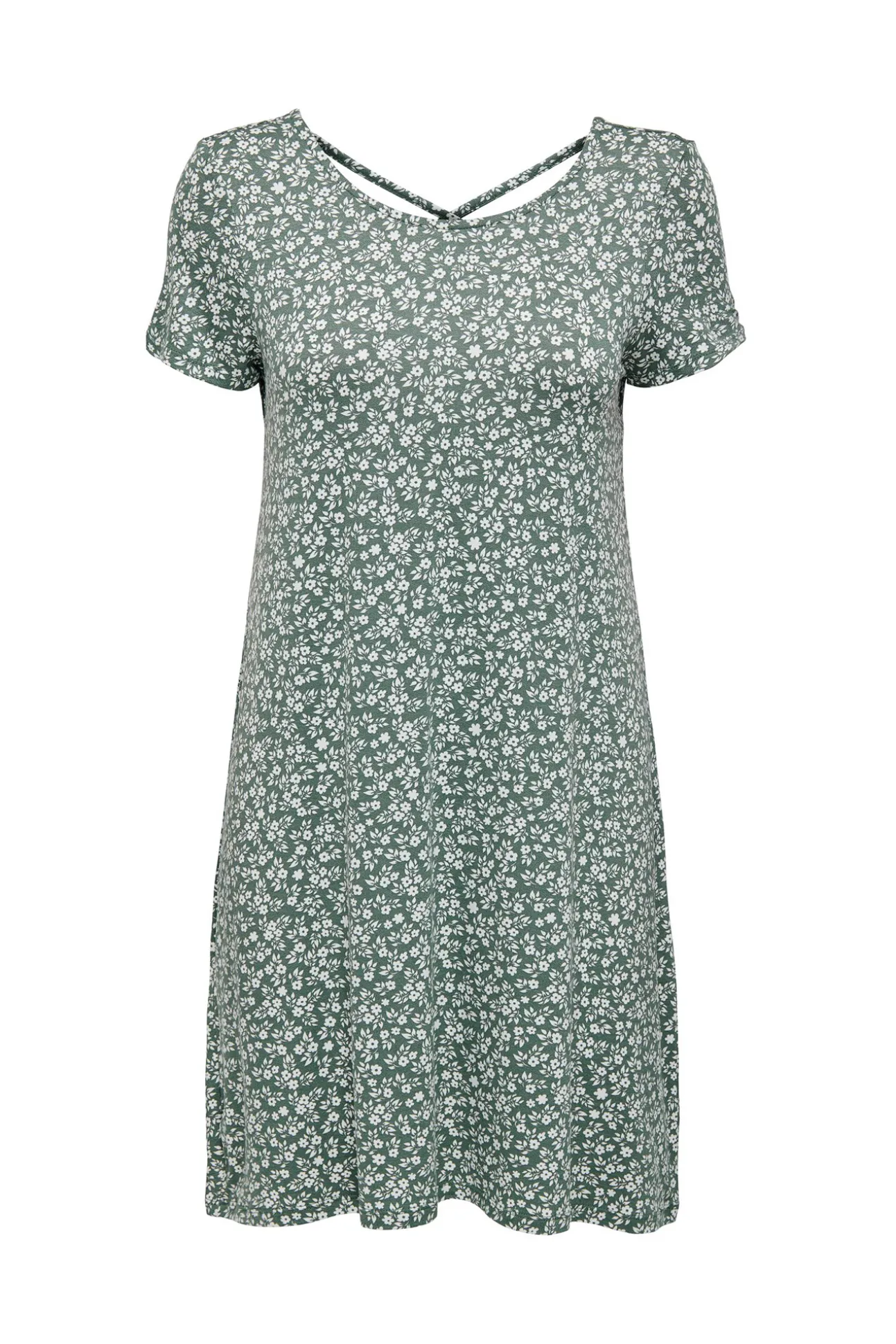 Vestido Corto Manga Corta
