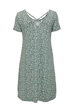 Vestido Corto Manga Corta