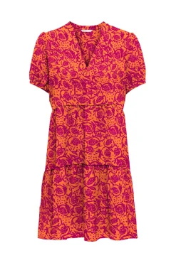 Vestido Corto Manga Corta