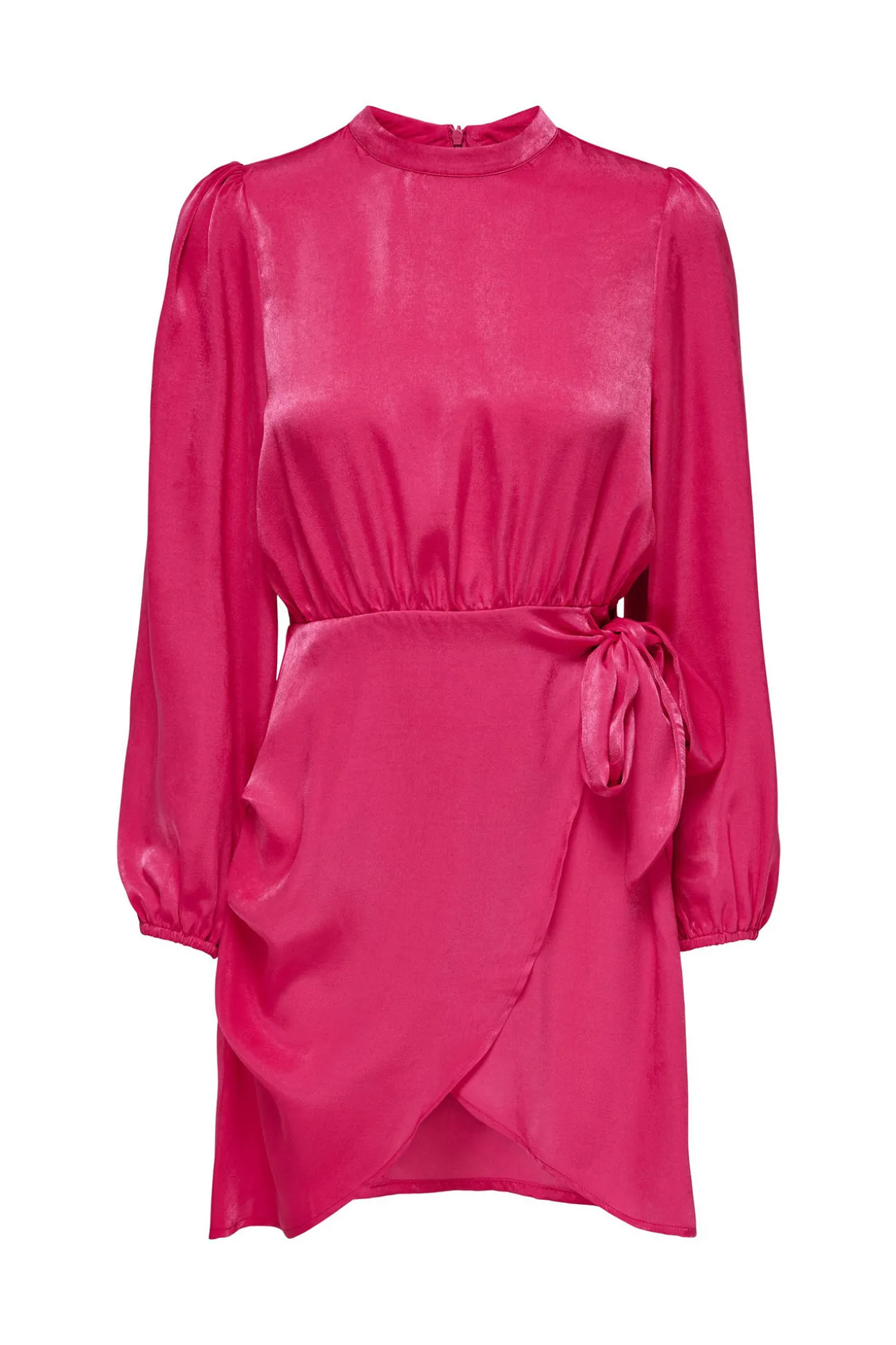 Vestido Corto Satinado