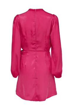 Vestido Corto Satinado