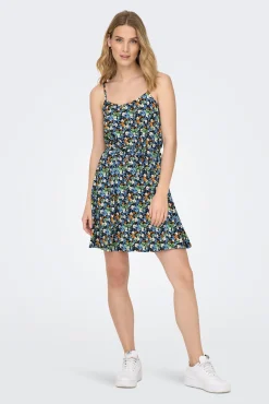 Vestido Corto Sin Mangas