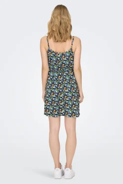 Vestido Corto Sin Mangas