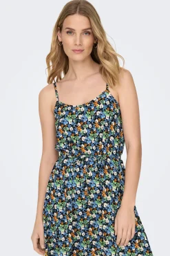 Vestido Corto Sin Mangas